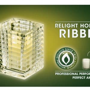 Bolsius Relight Ribbed 6 stuks